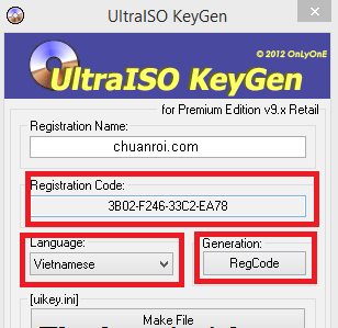 ultraiso key